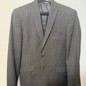 Jos. A. Bank Signature Collection Gray Wool-Silk Blazer – Size 42R